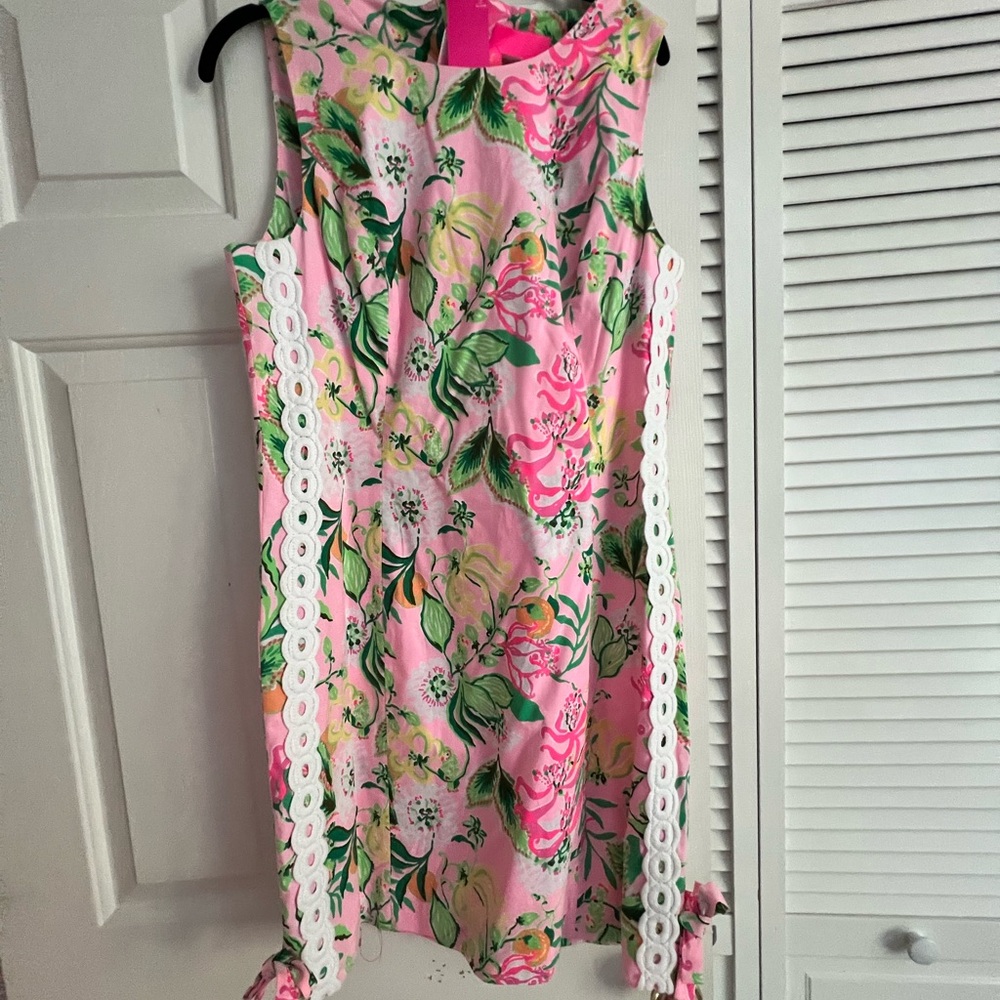 Lilly Pulitzer Pink Floral Kids Dress
